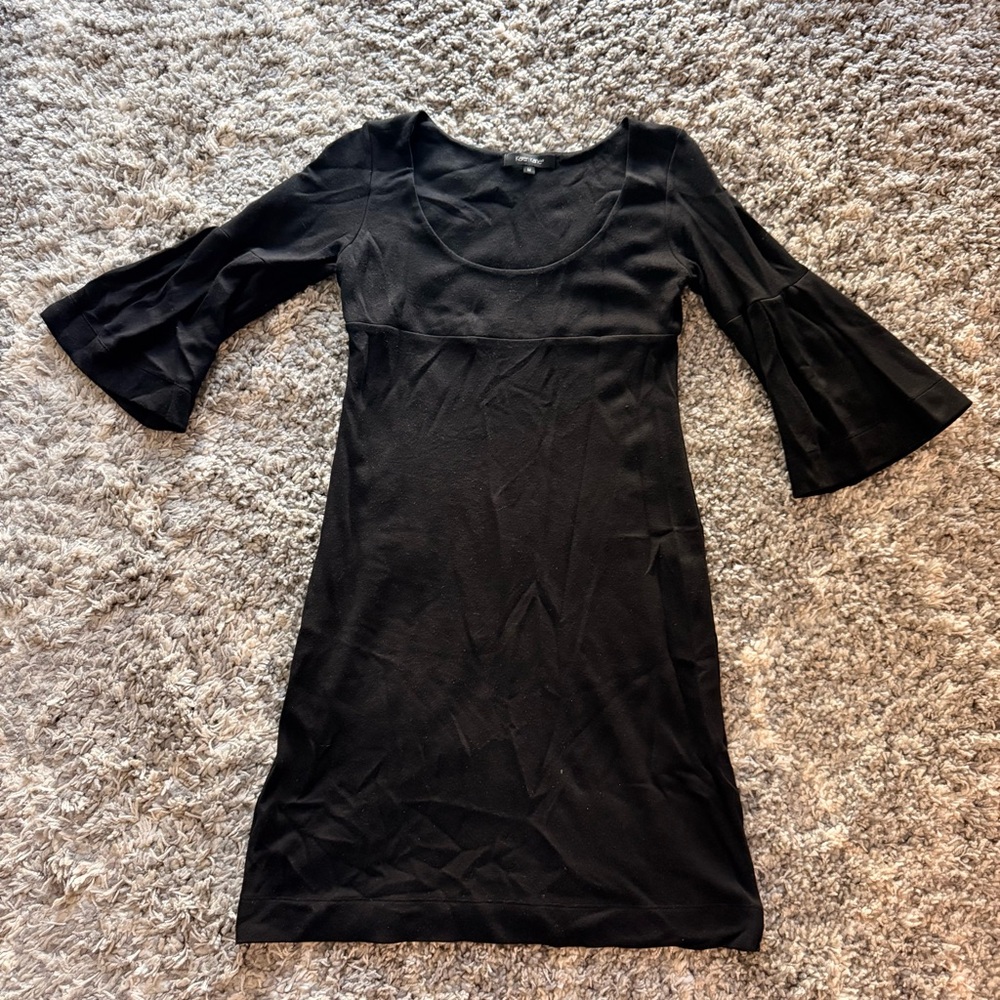 KAREN KANE Black Long Sleeve Dress